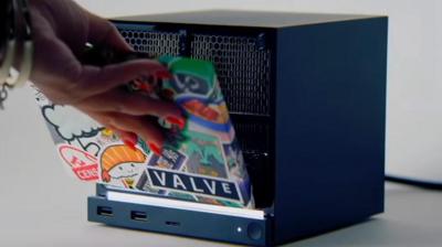 Valve's Steam Machine is a small black cube