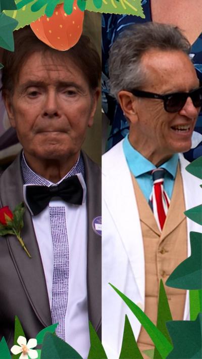 Cliff Richard and Richard Grant