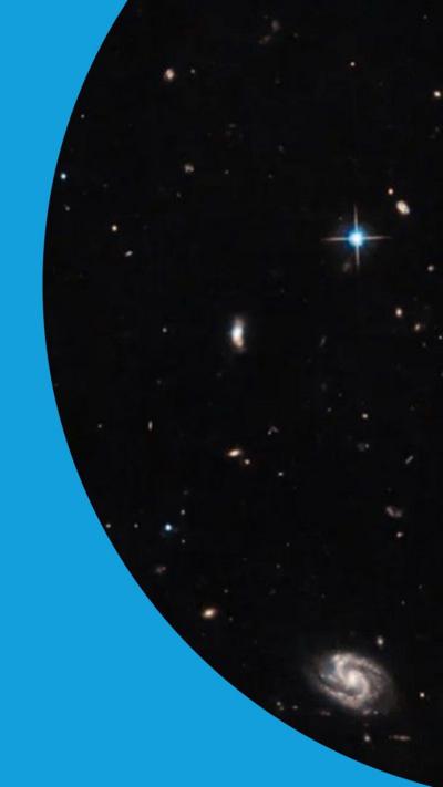 Nasa image of stars stars with the black background of the Universe