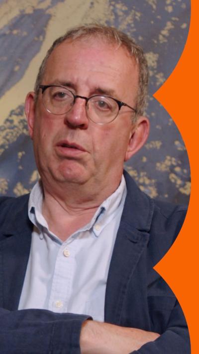 Rev Richard Coles looking serious 