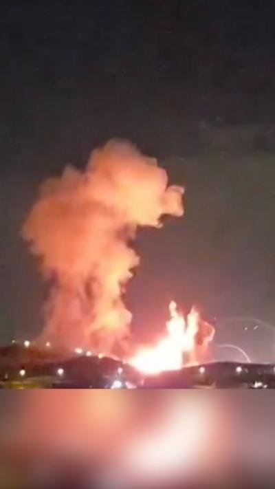 Explosions in Isfahan