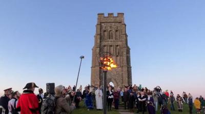 Beacon lit up 