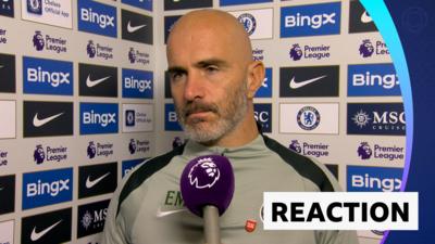 Chelsea manager Enzo Maresca