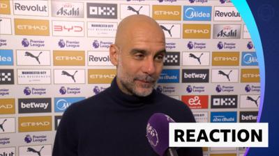 Manchester City manager Pep Guardiola