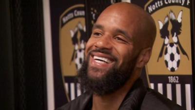 David McGoldrick speaking to BBC East Midlands Today