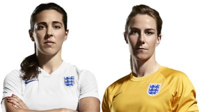 Fara Williams and Karen Bardsley