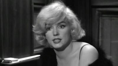 Marilyn Monroe in a scene from Some Like It Hot