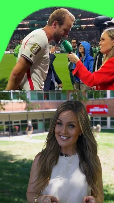 Kelly Somers speaking to - and about - Harry Kane