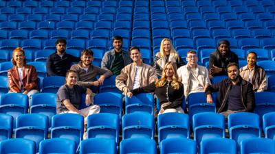 The 12 content creators competing in Last Pundit Standing.