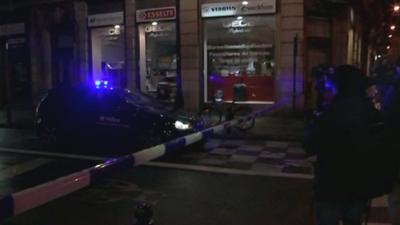 Police car in Brussels