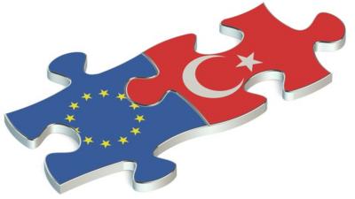 EU and Turkey jigsaw pieces