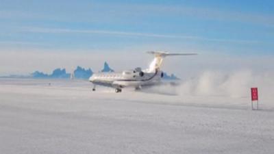 China's Hainan Airlines landed on the Antarctica on Saturday