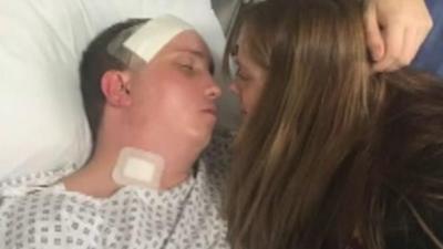 Dan Mole and his fiancee say they "struggled" with a lack of support for younger stroke patients.