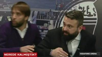 Besiktas TV when explosion hit