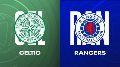 Celtic and Rangers badges