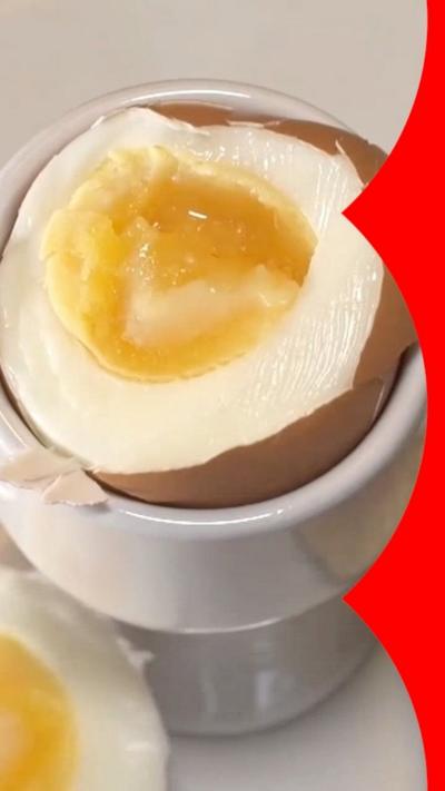 A runny egg