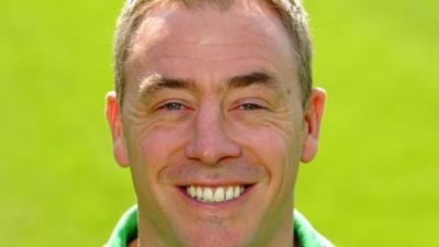 London Irish assistant coach Clark Laidlaw