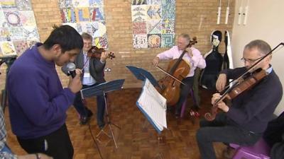 Music for Autism session