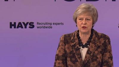 Theresa May at CBI