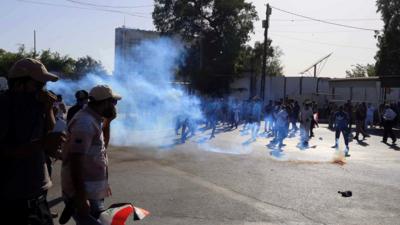 Clashes in Baghdad's Green Zone