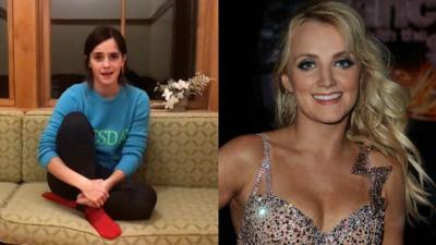 Emma Watson and Evanna Lynch