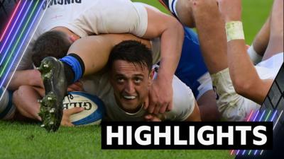 England begin their Six Nations campaign with a victory against Italy