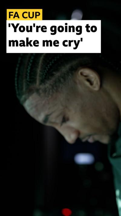Joao Pedro says, 'You're going to make me cry'