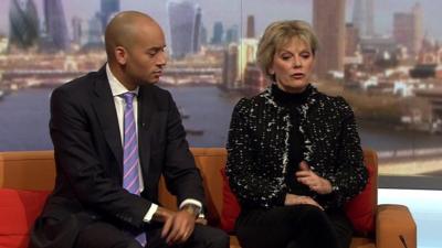 Chuka Umunna and Anna Soubry