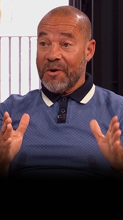 Presenter Kev Duala in the Morning Live studio