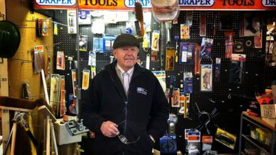 Dave Willis, who has spent 20 years working in the store