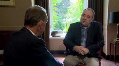 Alex Salmond on Andrew Marr show