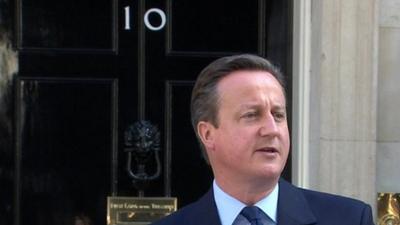 Prime Minister David Cameron