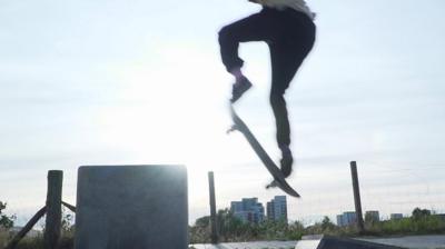 Skateboarding