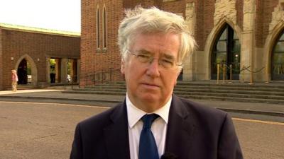 Defence Secretary Michael Fallon