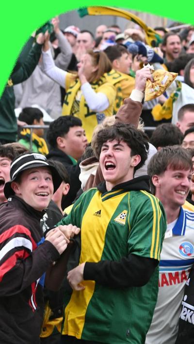 Socceroos fans