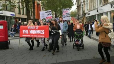 Cardiff march