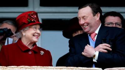 The Queen and Nicky Henderson