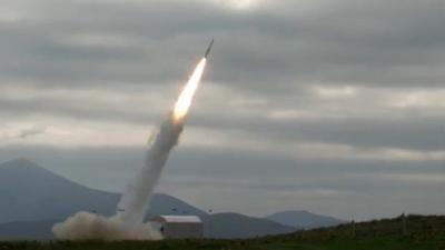 Military exercise in the Hebrides