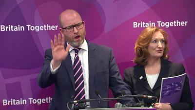 Paul Nuttall and Suzanne Evans