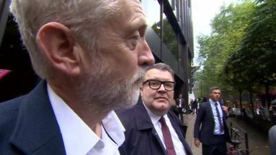 Jeremy Corbyn and Tom Watson