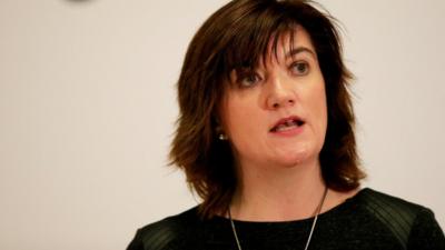 Education Secretary Nicky Morgan.