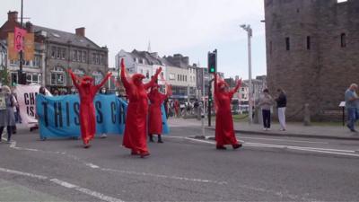 Castle Street protest