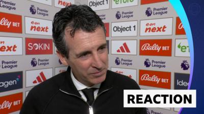 Unai Emery in post match interview 