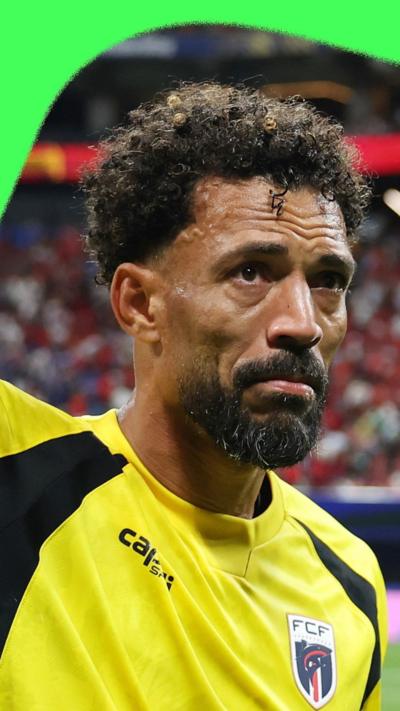 Cape Verde goalkeeper Vozinha