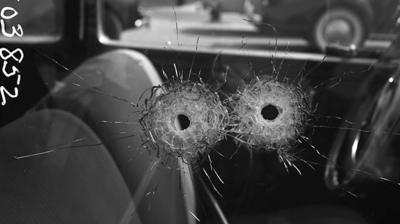 Bullet holes