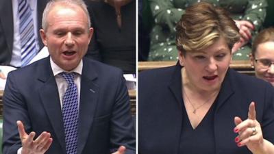 David Lidington and Emily Thornberry