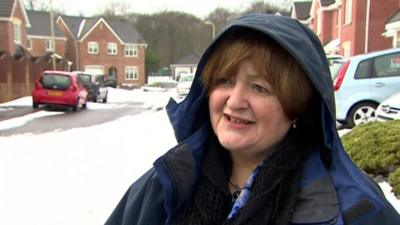 Tina Donnelly, director of the Royal College of Nursing in Wales, said some staff walked up to five miles to get to work