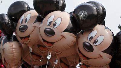 Mickey Mouse balloons