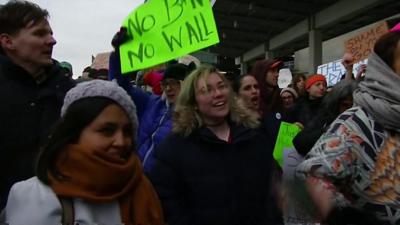 Protesters JFK