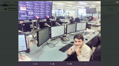 Work experience boy takes over Southern Rail Twitter feed